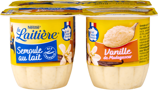 La Laitière Semolino al latte Nestlé