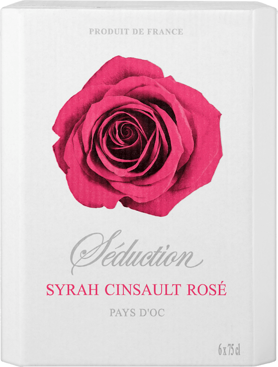 Séduction Syrah/Cinsault Rosé Pays d’Oc IGP