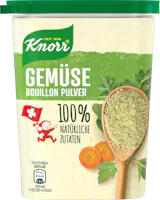 Bouillon de légumes Knorr en poudre, 100% d’ingrédients naturels