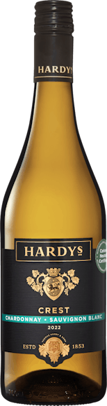 Hardys Crest Chardonnay/Sauvignon Blanc Vorderseite