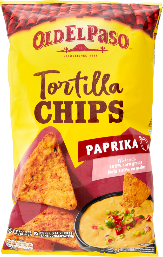 Old El Paso Tortilla Chips Paprika