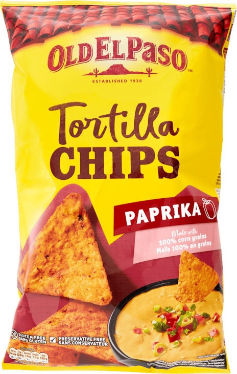 Old El Paso Tortilla Chips Paprika