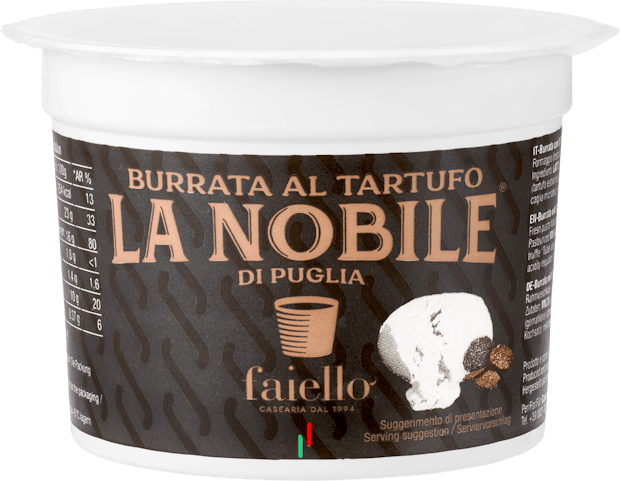 Burrata aux truffes La Nobile