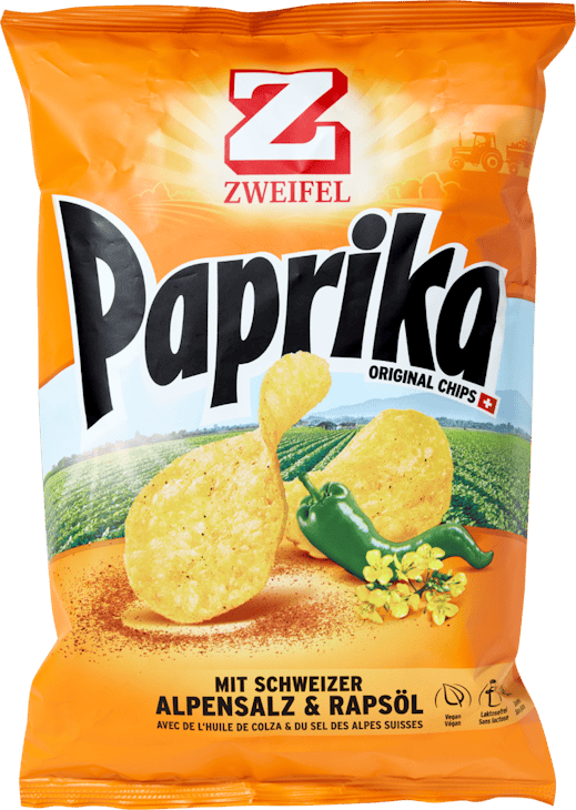 Original Chips Zweifel Paprika