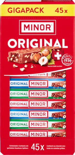 Minor Bastoncini Original 45x22g