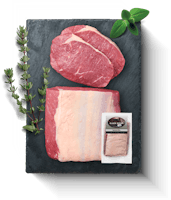 Black Angus Rindsentrecôte
