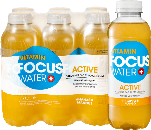 Focus Water Active Ananas & Mango