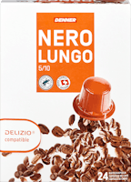 Capsule di caffè Nero Lungo Denner
