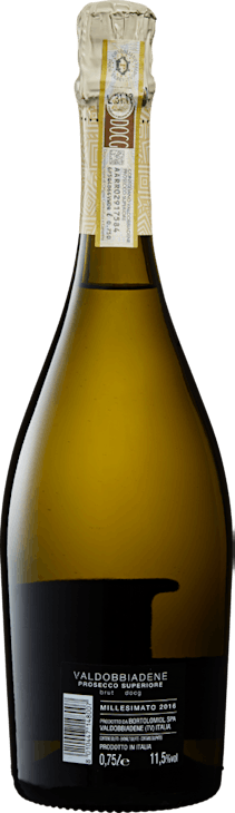 Bortolomiol Millesimato brut Prosecco Superiore di Valdobbiadene DOCG