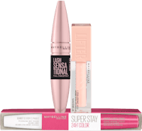 Tous les produits Maybelline en emballage individuel