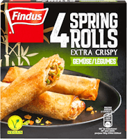 Rouleaux de printemps aux légumes Findus