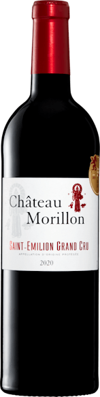 Château Morillon Saint-Emilion Grand Cru AOP De face