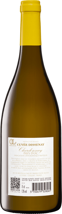Cuvée Dissenay Chardonnay Pays d'Oc IGP