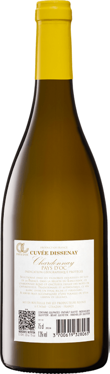 Cuvée Dissenay Chardonnay Pays d'Oc IGP