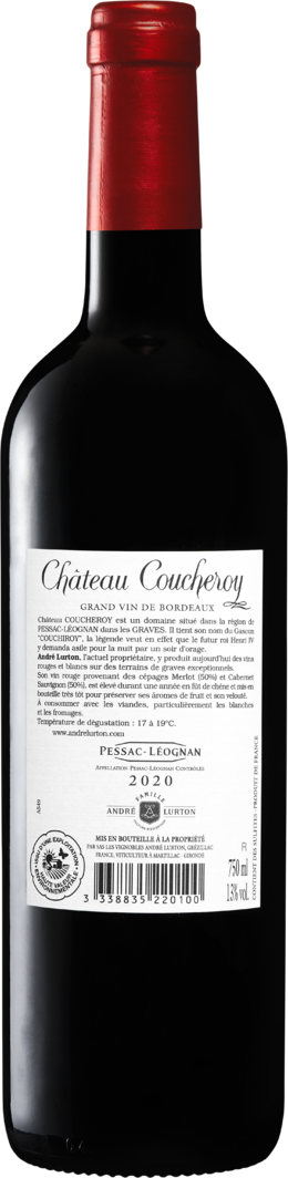 Château Coucheroy Pessac-Léognan Graves AOC - 6 Flaschen à 75 cl | Denner  Weinshop