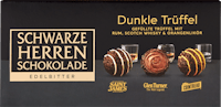 Truffes noires Schwarze Herren Schokolade