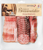 Piatto di specialità Appenzeller Braumeister Suttero