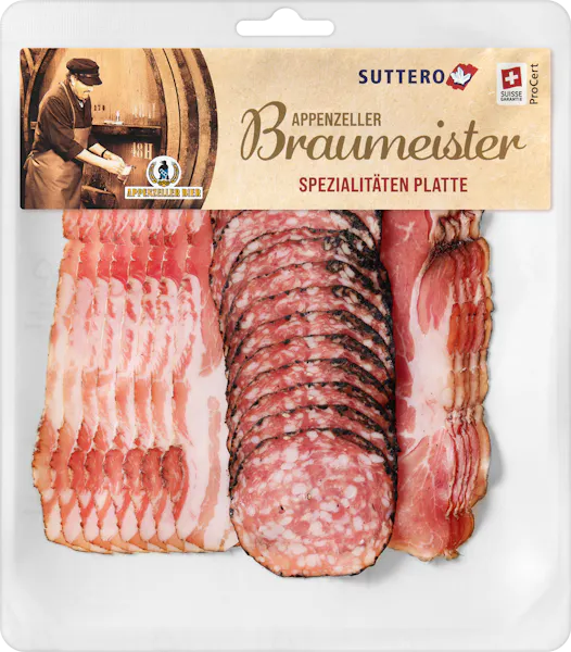 Appenzeller Braumeister Spezialitäten-Platte 150g