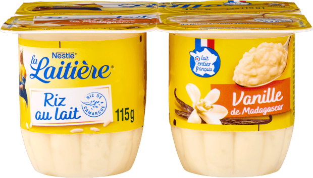 La Laitière Riso al latte Nestlé