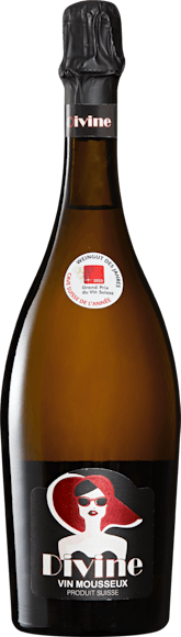 Divine Vin Mousseux Suisse extra dry Vorderseite