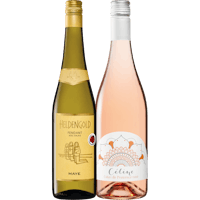 su tutte i vini bianchi e rosé