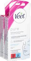 Bandes de cire froide Visage Veet