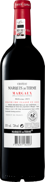 Château Marquis de Terme 4e Grand Cru Classé Margaux AOC
