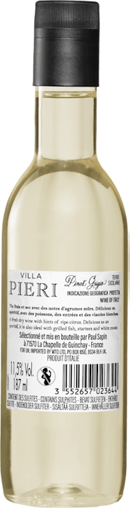 Villa Pieri Pinot Grigio di Sicilia IGT PET