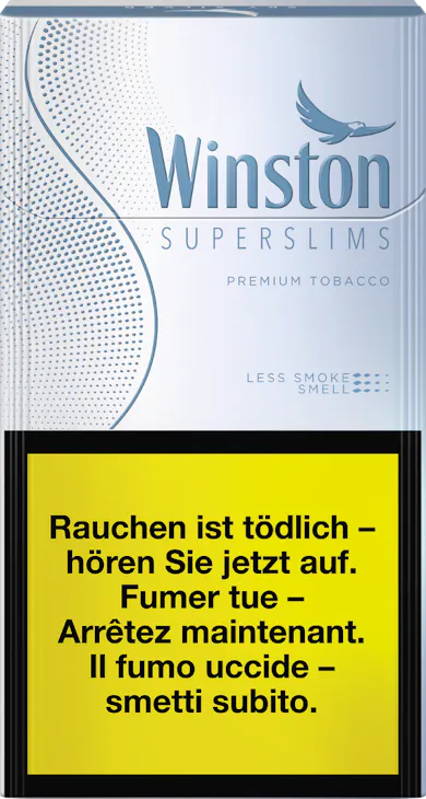 Winston Super Slims Silver