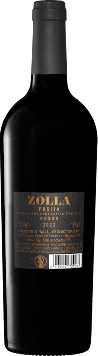 Zolla Rosso Puglia IGP