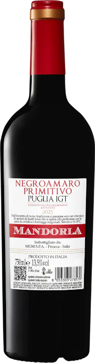 Mandorla Negroamaro/Primitivo di Puglia IGT