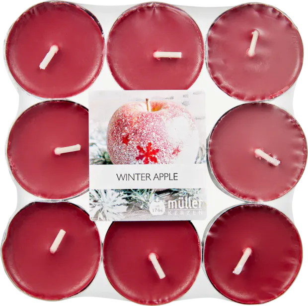 Bougies à réchaud au parfum de Noël Müller