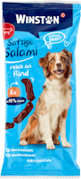 Snack pour chien Salami juteux avec bœuf Winston