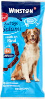 Snack pour chien Salami juteux avec bœuf Winston