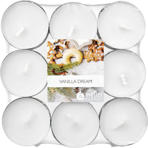 Bougies à réchaud au parfum de Noël Müller 