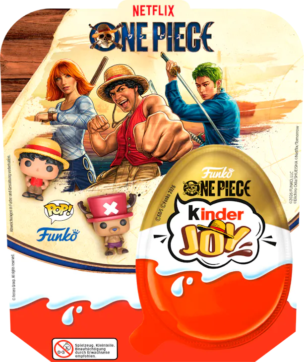 Kinder Joy × One Piece × Funko POP! Ferrero