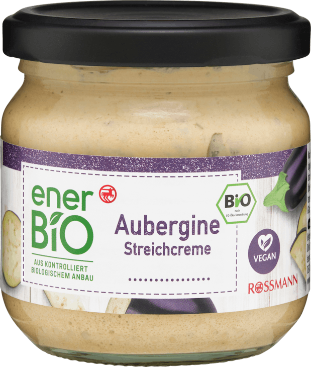enerBiO Streichcreme Aubergine