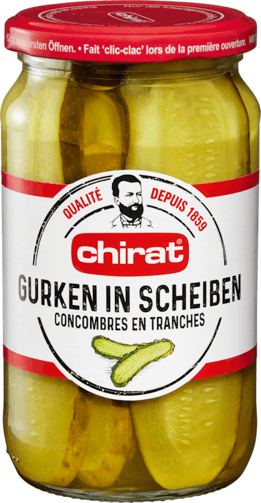 Cetrioli a fette Chirat