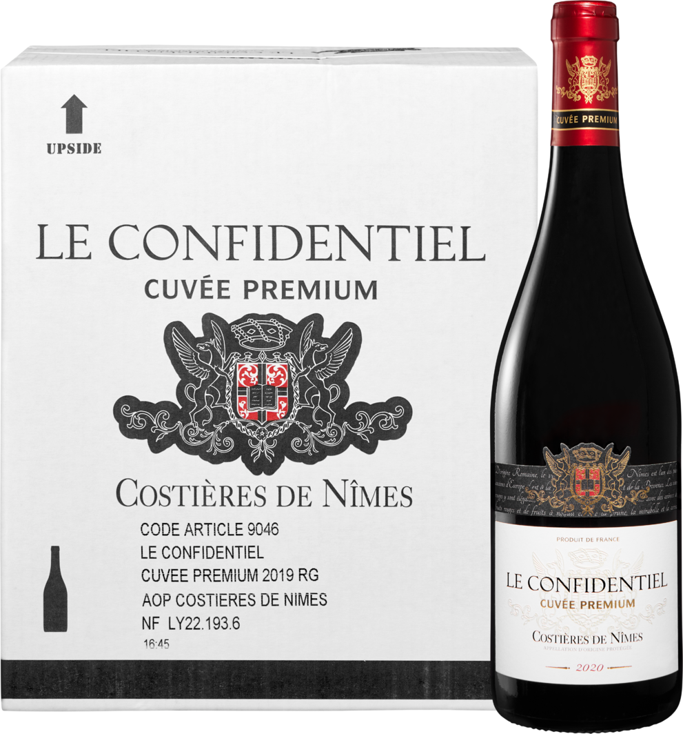 Le Confidentiel Costières de Nîmes AOP - 6 Flaschen à 75 cl | Denner  Weinshop