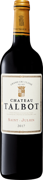 Château Talbot 4e Grand Cru Classé Saint-Julien AOC Vorderseite
