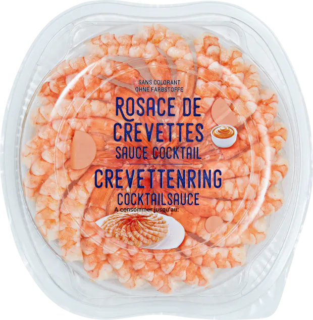 Rosace de crevettes