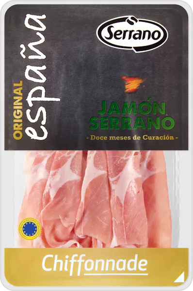 Chiffonnade di prosciutto Serrano