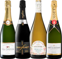 auf alle Champagner und Schaumweine