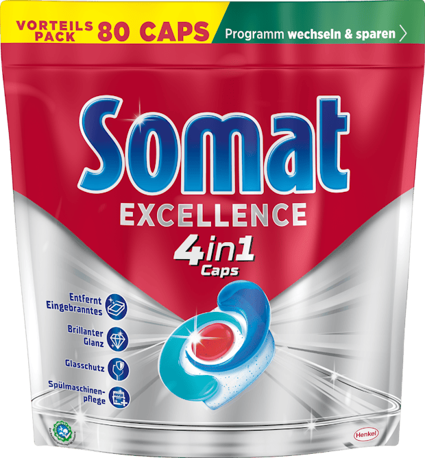 Capsules pour lave-vaisselle Excellence 4in1 Somat