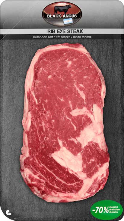 Black Angus Rib Eye Steak