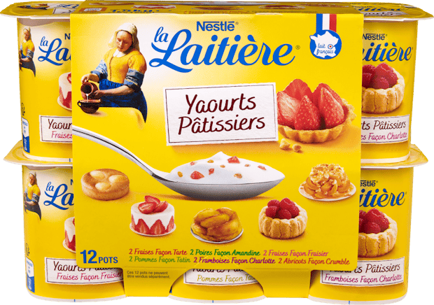 Nestlé La Laitière Yaourts Pâtissiers