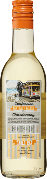 Cable Car Californian Chardonnay Vorderseite
