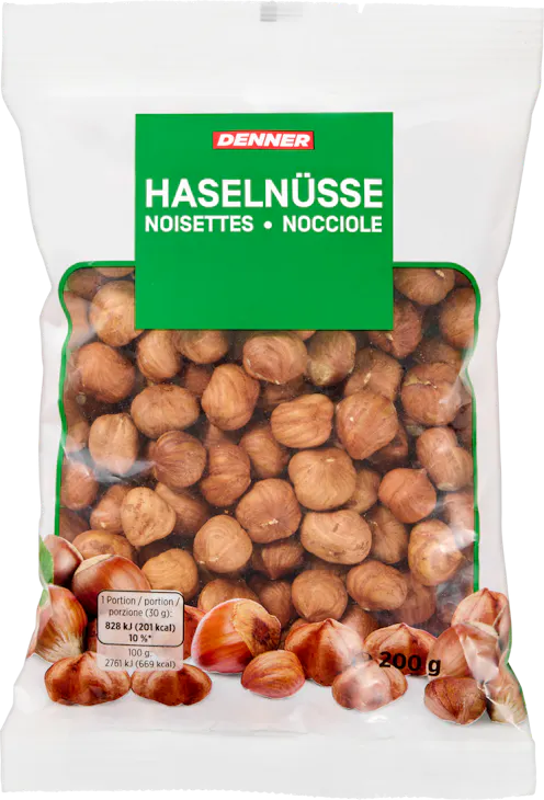 Denner Haselnüsse ganz 