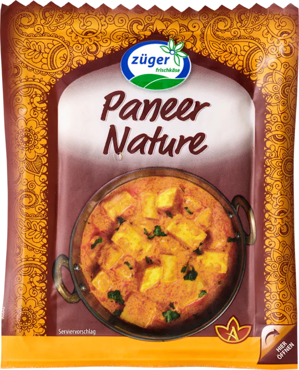 Fromage frais Paneer Nature Züger
