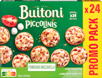 Mini-pizzas Piccolinis Tomate et mozzarella Buitoni